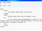 How To Run Html Code In Notepad Windows 11