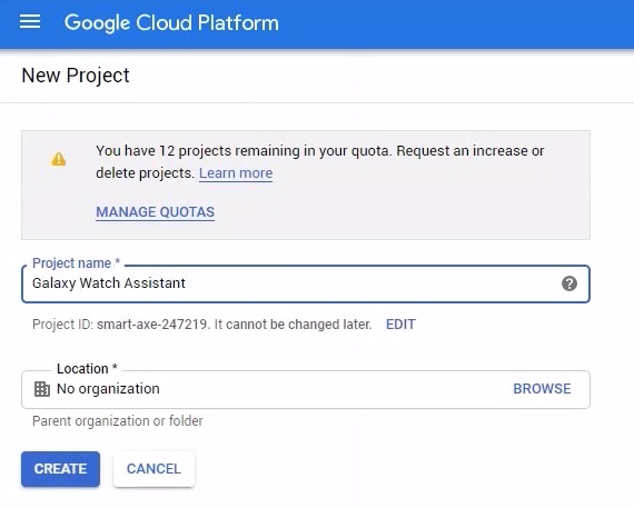 Как создать API Google Assistant на Google Cloud Platform