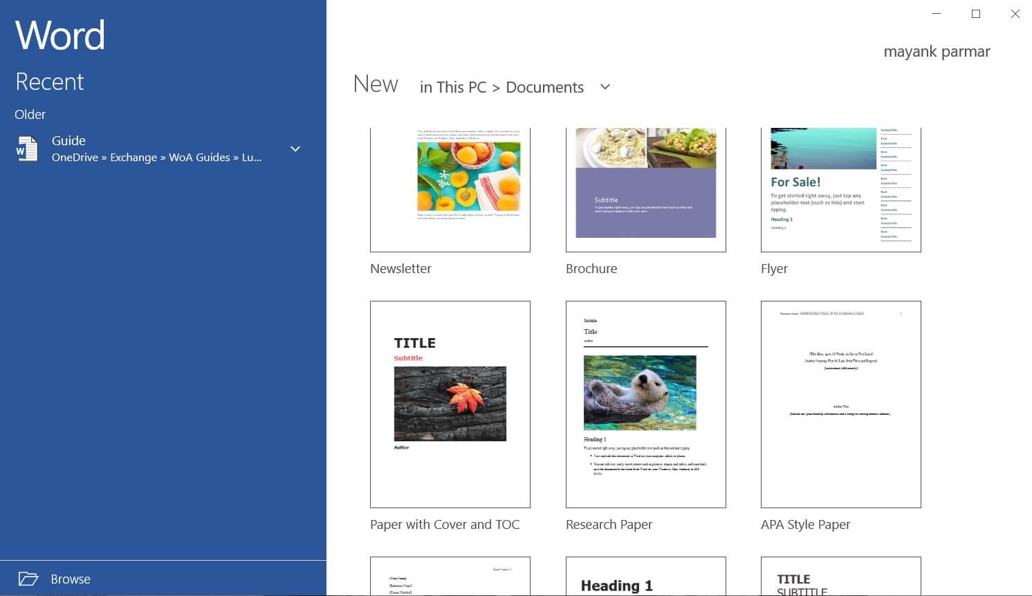 Color identifier app windows