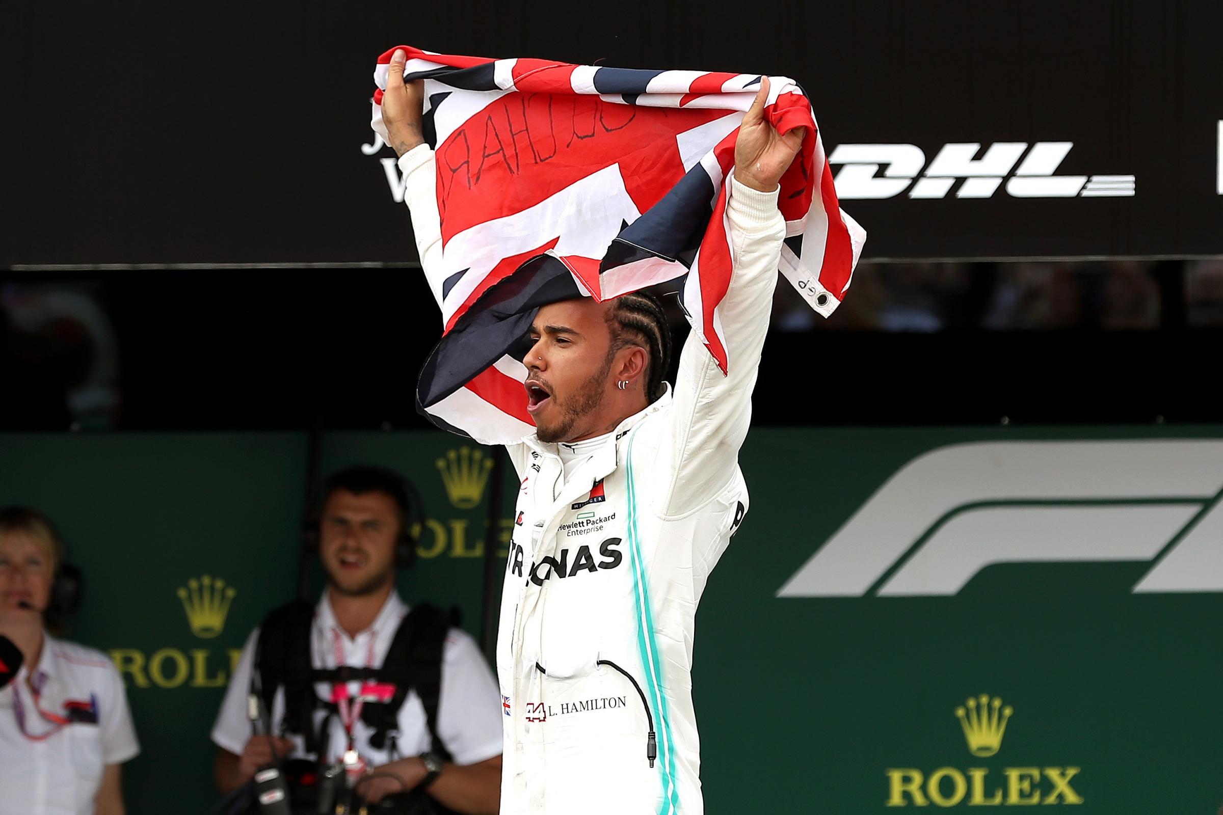 Lewis Hamilton Seals Home Success At The British Grand Prix