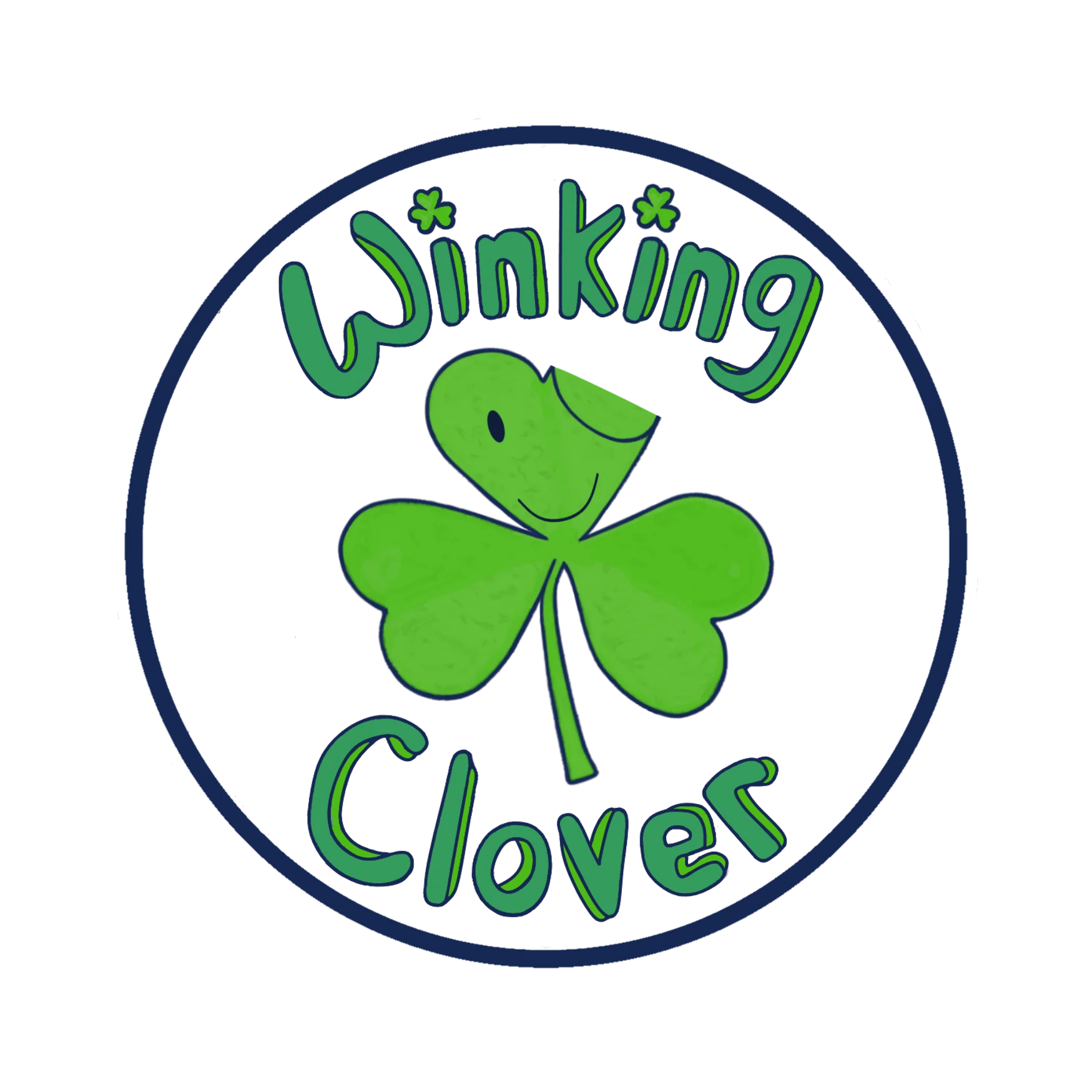 Lucky Patch Winking Clover - Premium Nature Design Gallery - HD