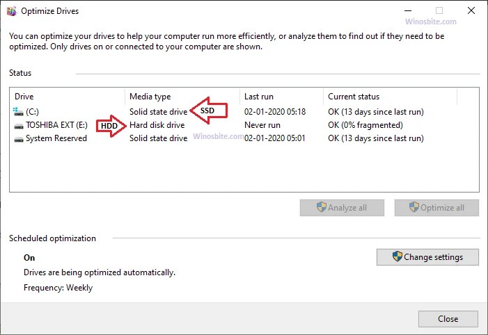 On your windows 10 pc, press the windows key + s. How To Find Your Drive Is Sd Or Hdd In Windows 10 8 7