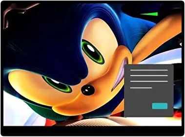 Sonic Windows 10 Ve 11 I In Tema Sonic Windows 11 Dark Theme.webp