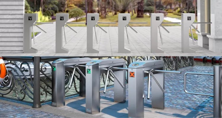 urnstiles as an Access Control System for security