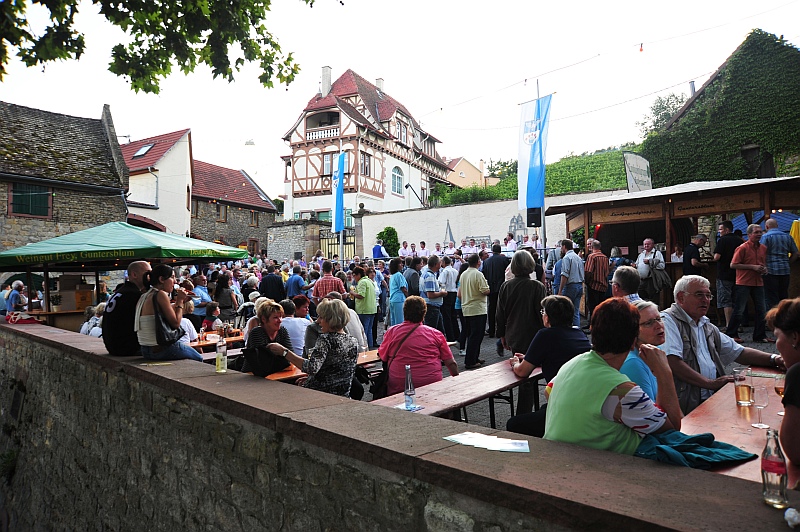 Kellerweg-Fest in Guntersblum - Nummer vier der "großen Vier" 1 Kellerweg-Fest Guntersblum.