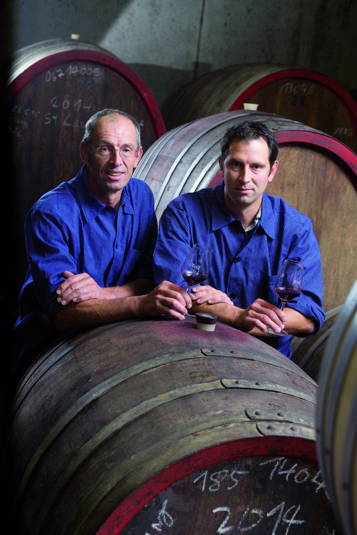 Rheinhessisches Weingut als "Winzer des Jahres" geehrt 1 Weingut Manz aus Weinolsheim ist "Winzer des Jahres".