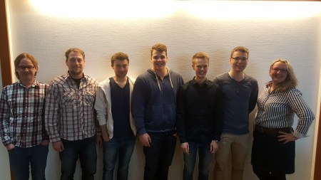 Jusos Nieder-Olm wählen neuen Vorstand 2 Der neue Vorstand.