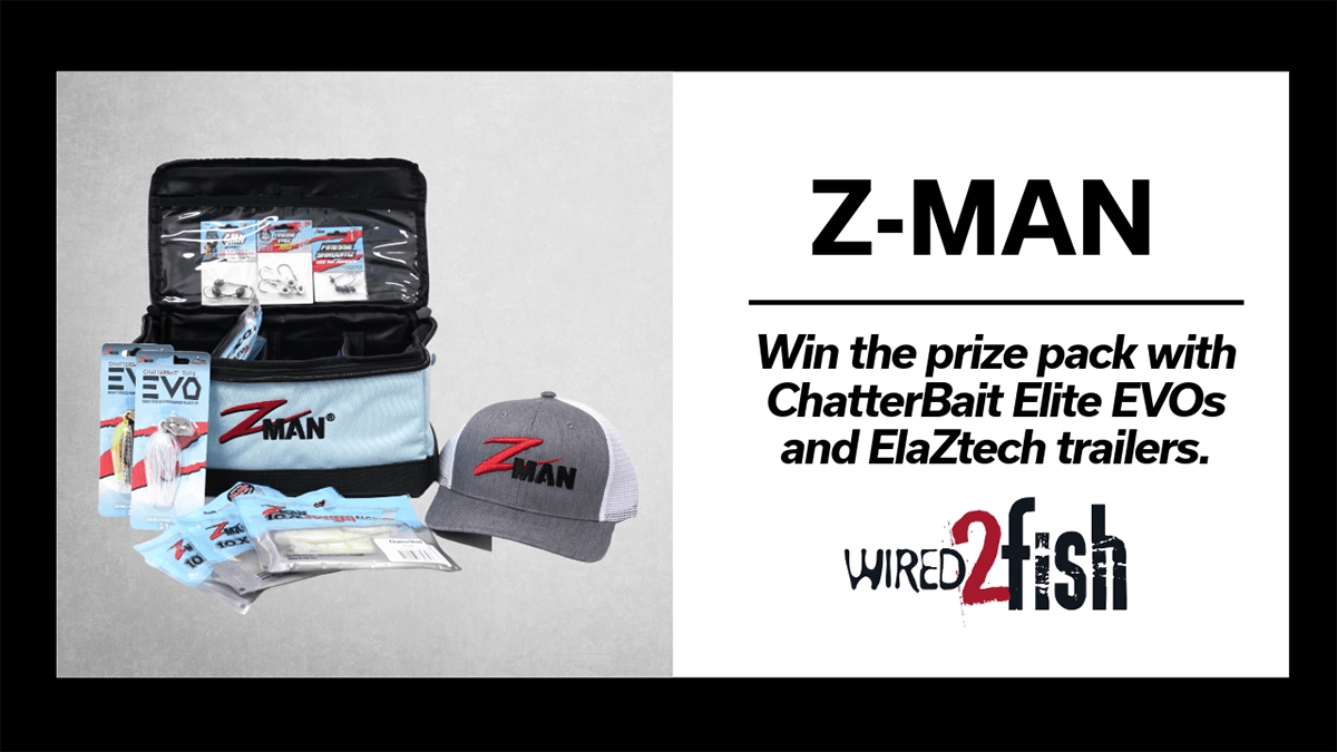 Win the ChatterBait Prize Pack from Z-Man! massive giveaway with Wired2fish (2026)