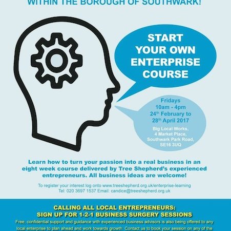 Start Your Own Enterprise course in Bermondsey