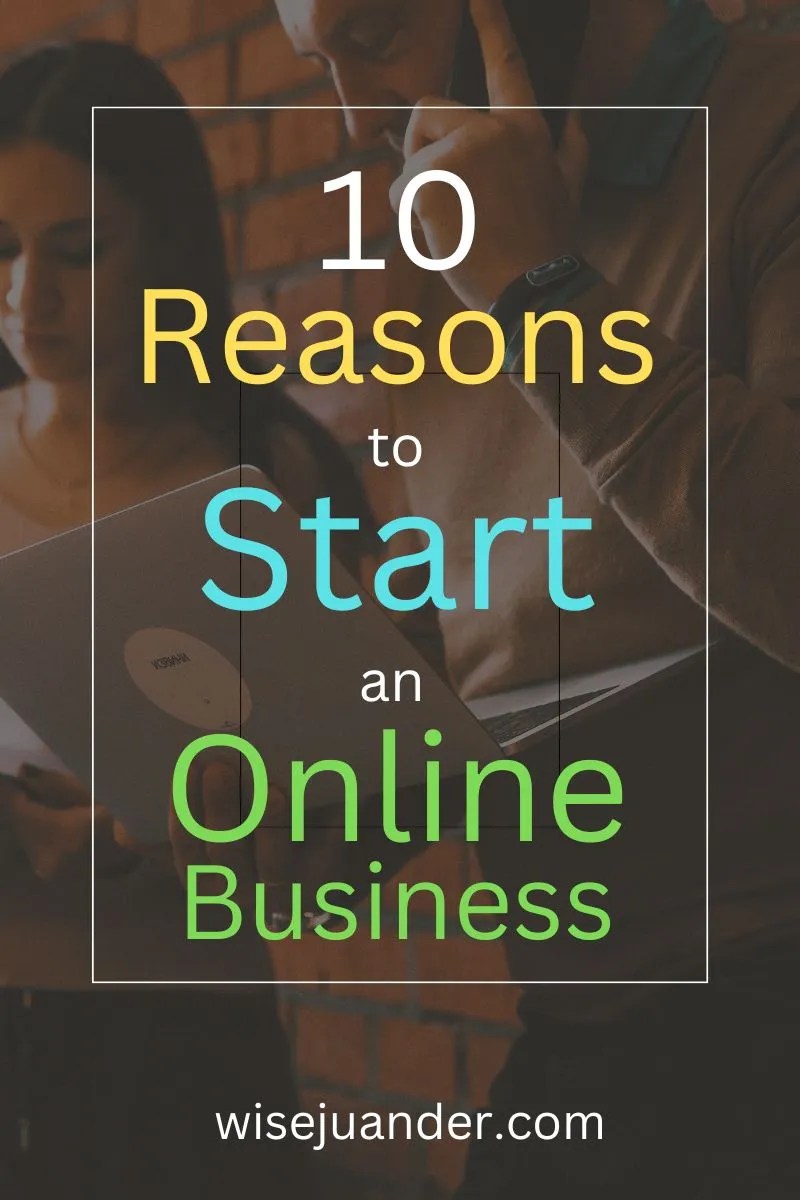 10 Reasons to Start An Online Business Wise Juander