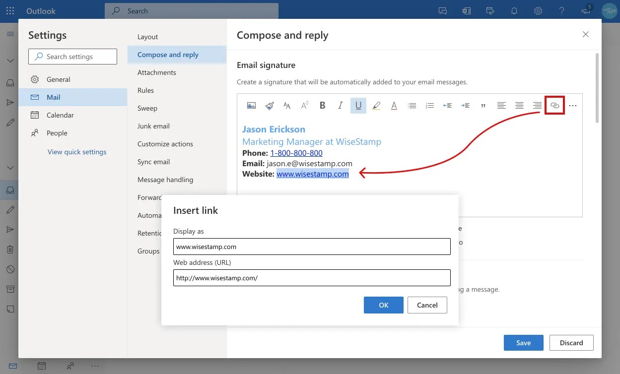 Add signature in Outlook 365 (easy 1-min guide + screenshots) (7) Add signature in Outlook 365 (easy 1-min guide + screenshots) (7)