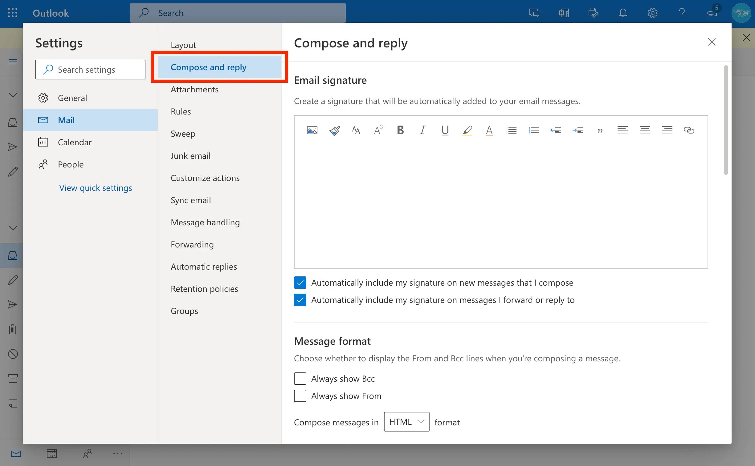 Add signature in Outlook 365 (easy 1-min guide + screenshots) (4) Add signature in Outlook 365 (easy 1-min guide + screenshots) (4)