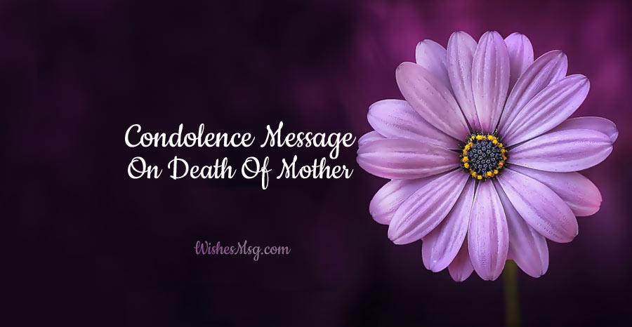 Which is your favorite two word quotes to dream big and fear not? 80 Condolence Messages on Death of Mother - WishesMsg