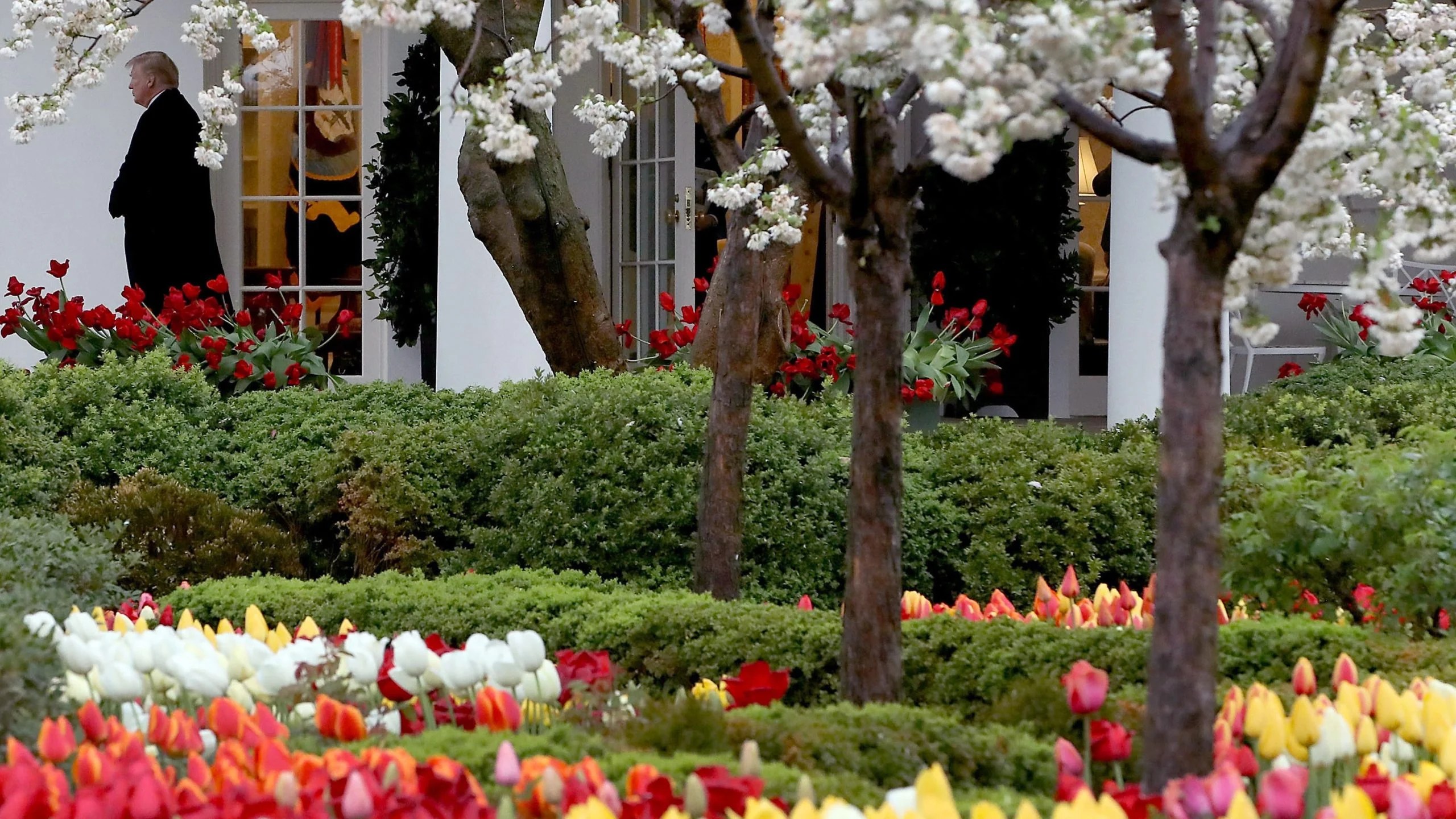 Melania Trump announces Rose Garden renovation WISHTV Indianapolis