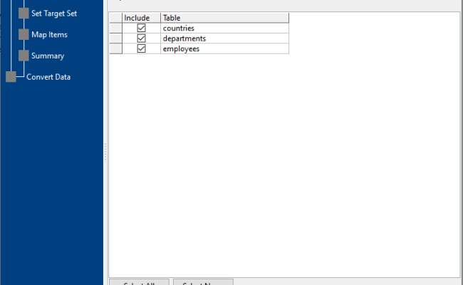 Import Each Table Data In A SQL File To A Separate Oracle Table