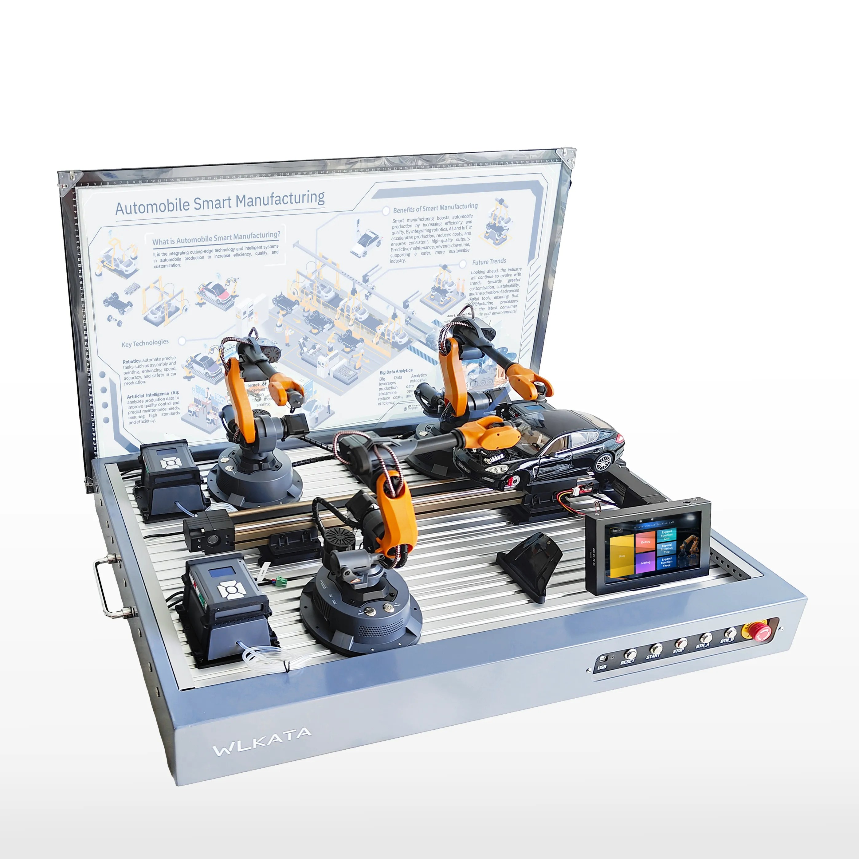 Programmable Automatic Sorting Robotics Competition Production Line