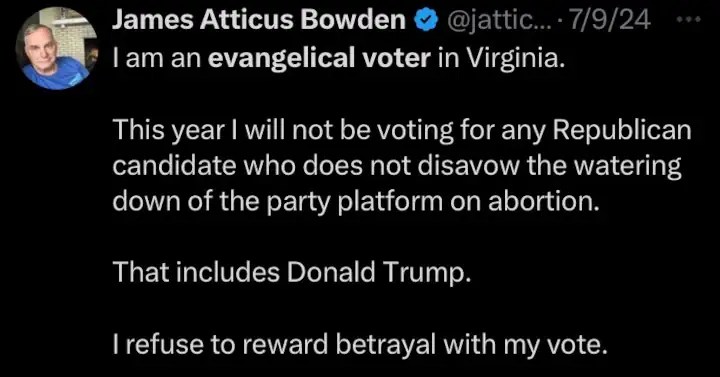 The Farcical Evangelical ‘Betrayal’ Argument Against Trump