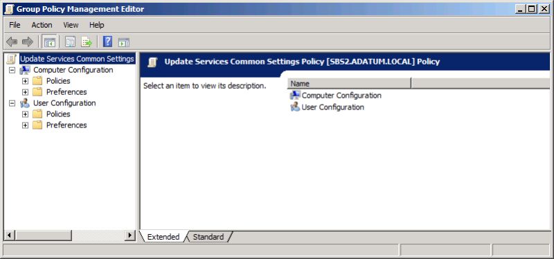 Windows Small Business Server 2011 Configuring The Windows Update - 4K Dark Pictures for Desktop