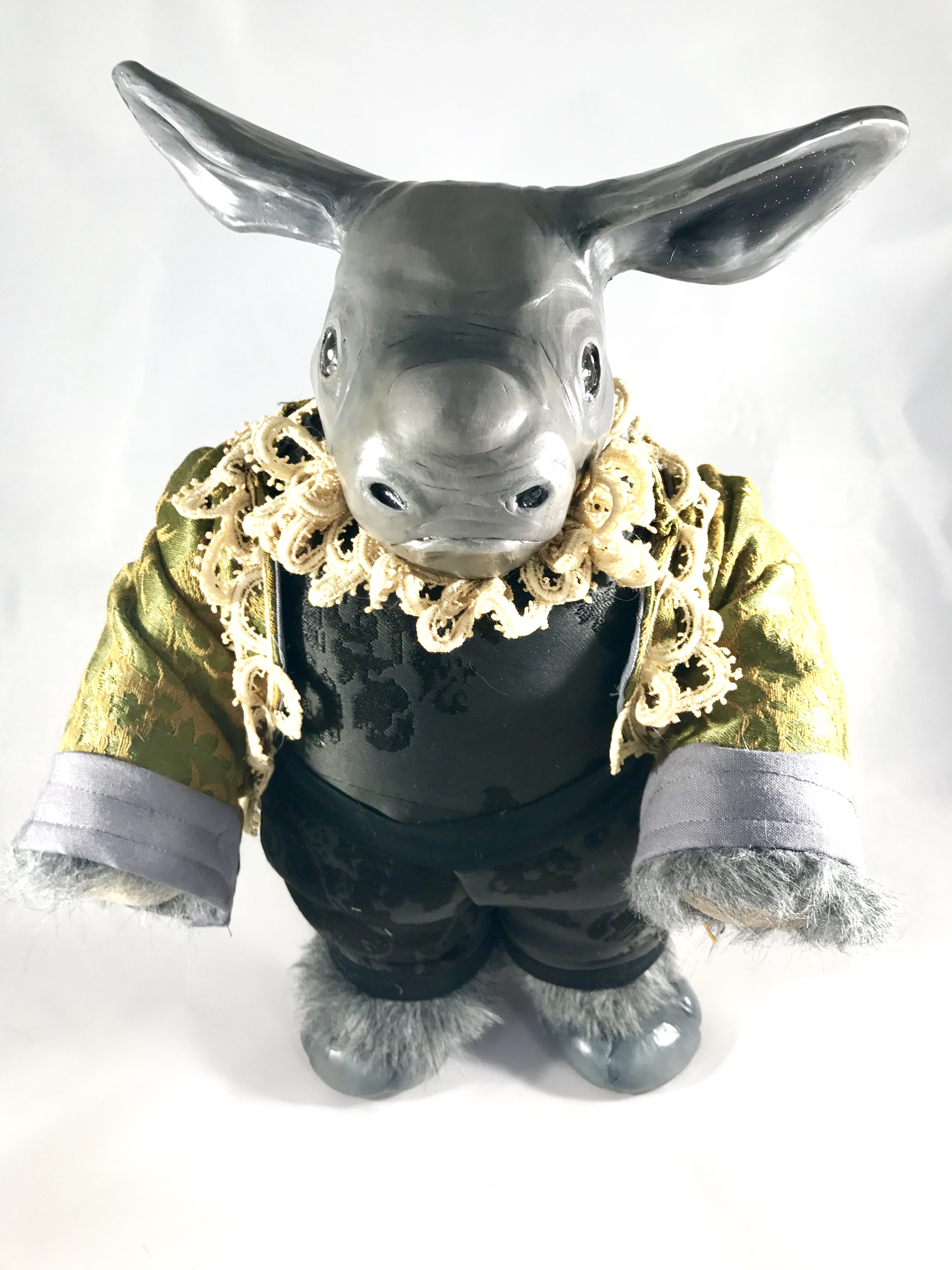 Rhino Woebegone Art Doll