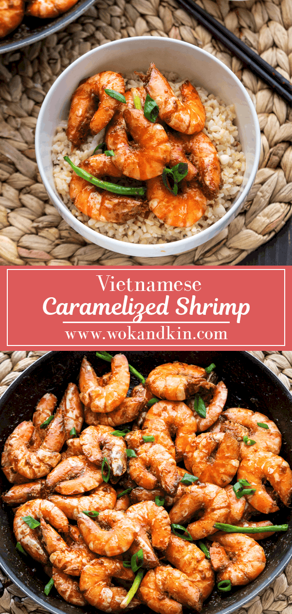Tôm Rim (Vietnamese Caramelized Shrimp) - Wok and Kin