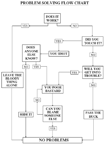 Problem Solving Flowchart
