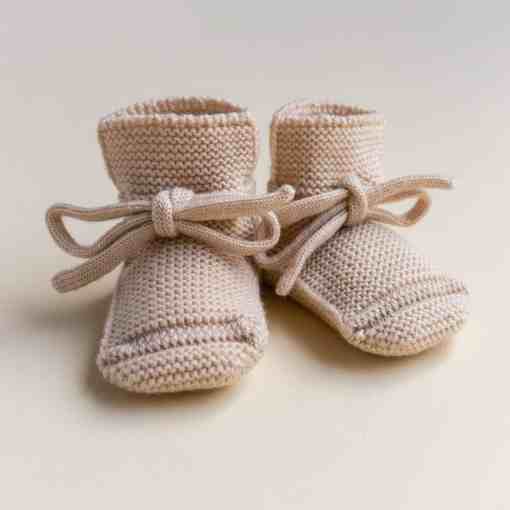 Hvid Booties Oat