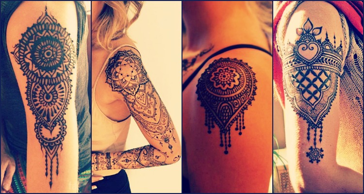 20 Best Shoulder Mehndi Designs For Those Who Love To Experiment