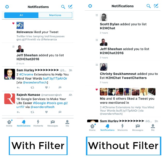 Twitter Adds Filters to Improve the Quality of Tweets You See
