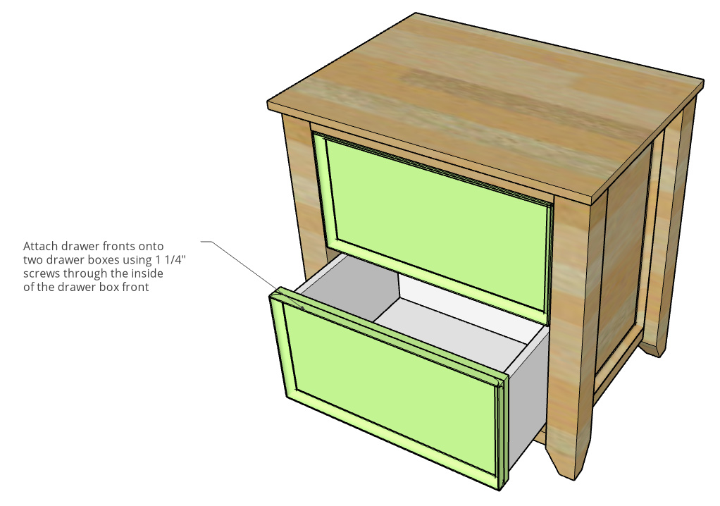 Woodworking file cabinet plans