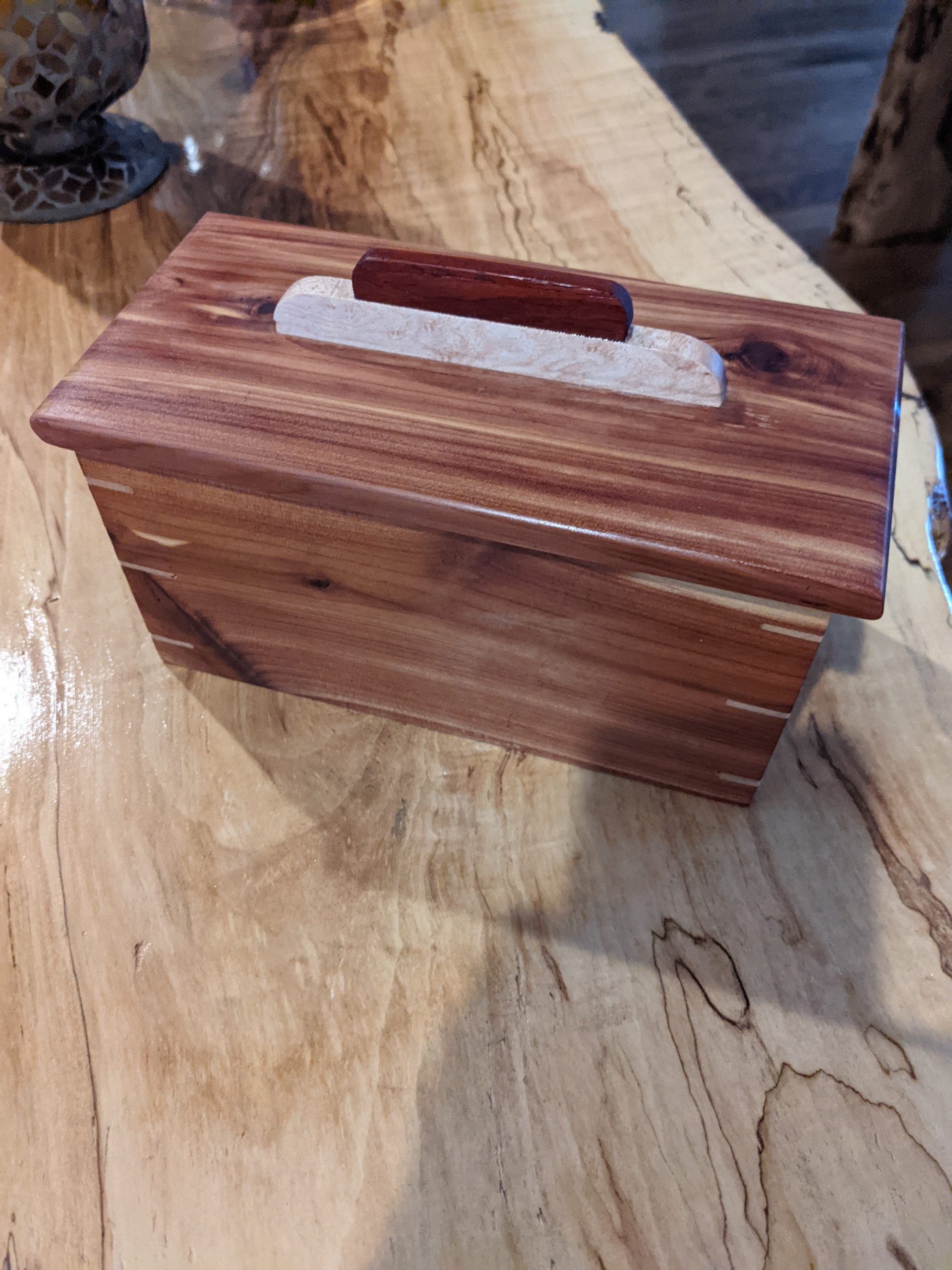 Maple Keepsake Box Handcrafted Keepsake Box and Cutting Boards