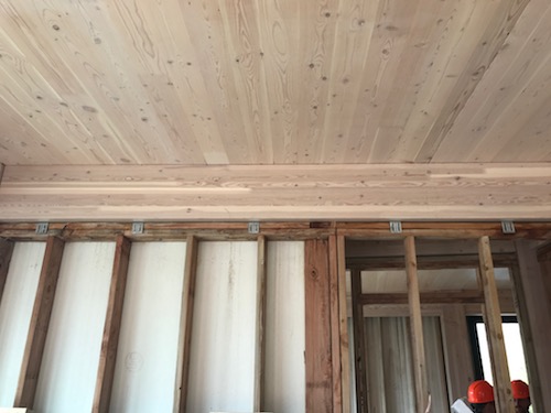 What Are The Options For Detailing Non Bearing Wood Partition Walls To The Underside Of Floor Or Roof Framing Woodworks