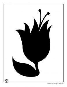 printable flower stencils templates woo jr kids activities children s publishing