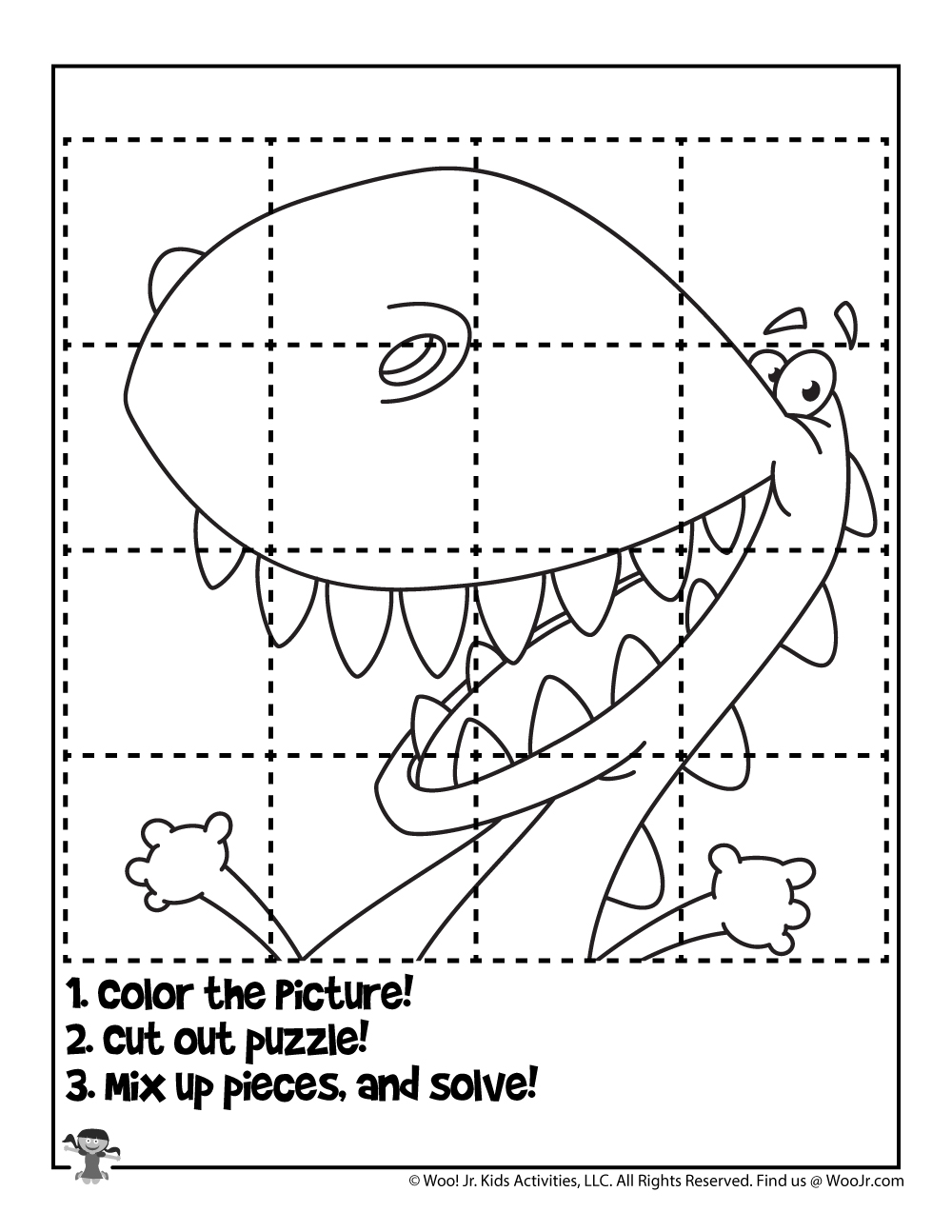 color and cut printable puzzle for kids woo jr kids activities children s publishing