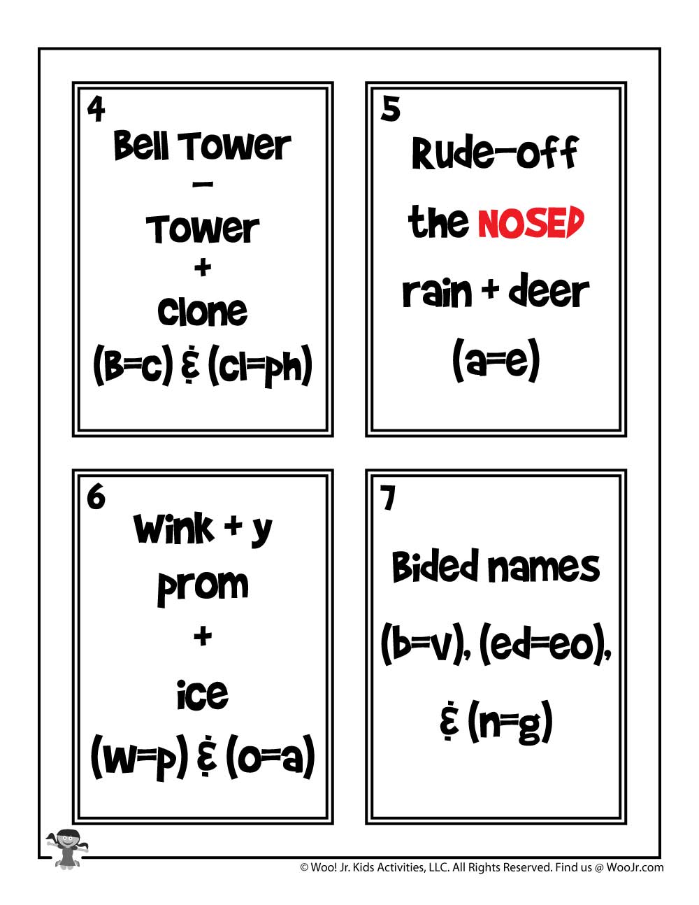 printable rebus puzzle activity page woo jr kids activities children s publishing