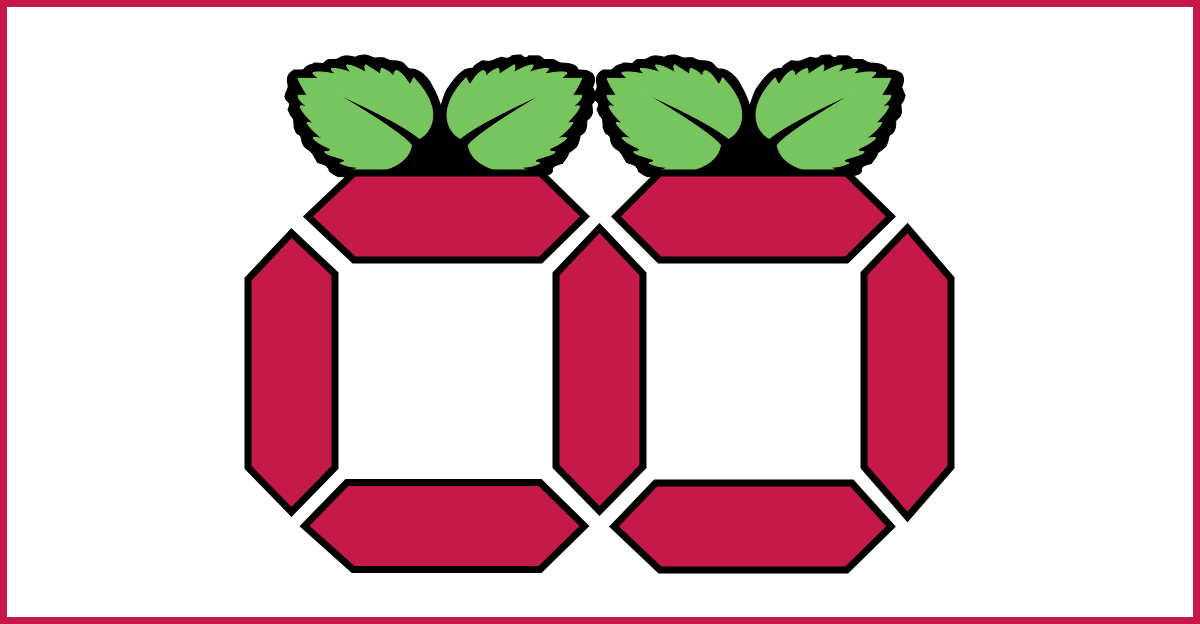 Raspberry Pi 7-Segment Graphic