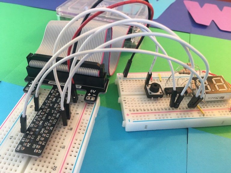 Interfacing A 7-Segment Display To A Raspberry Pi - Woolsey Workshop