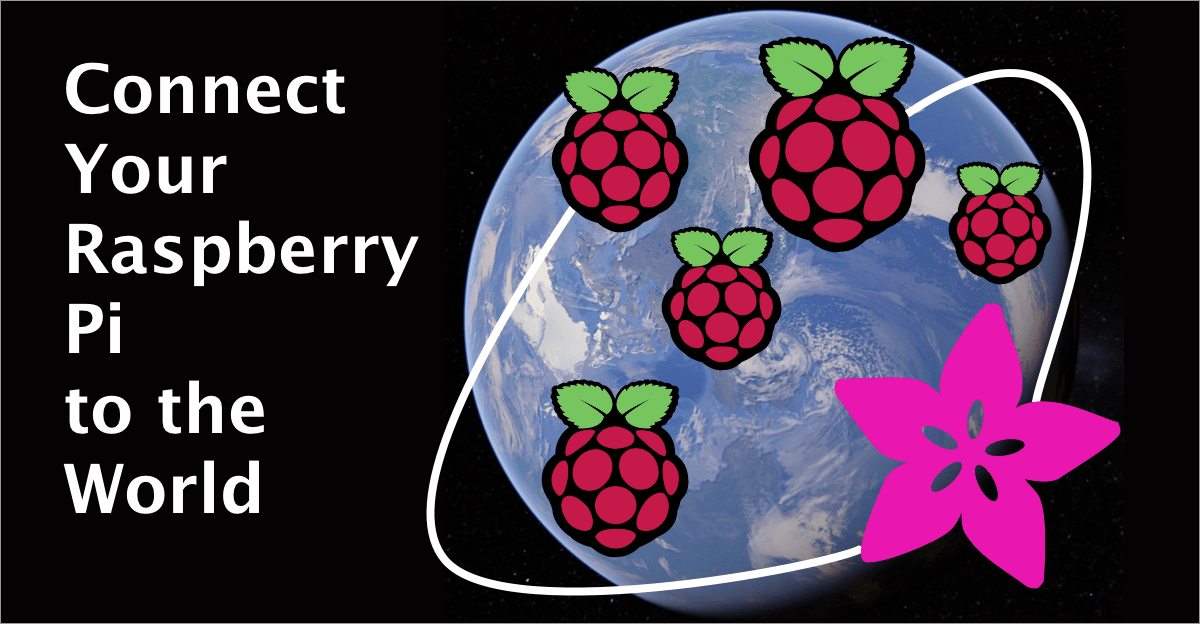 Raspberry Pi And Adafruit IO Graphic