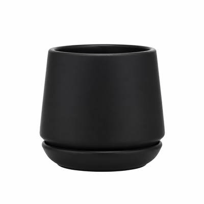 Black with base plate