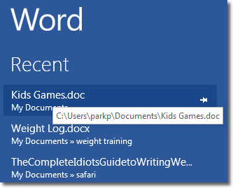 How To Show The File Location In Ms Word And Excel - Incredible Light Texture - Mobile