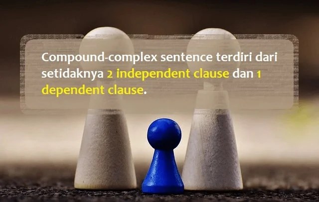 I tried to study math, and my friends tried to study english. Compound Complex Sentence Pengertian Dan Contoh Kalimat