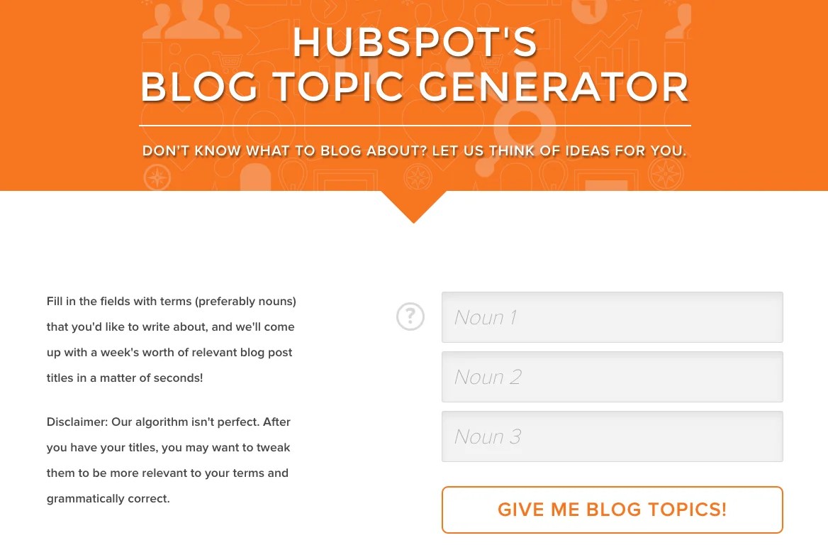 Game idea generator map idea generator game idea generator need an idea for a game? 8 Blog Topic Generators For Blog Post Idea Inspiration