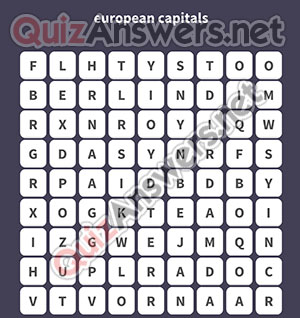 ROME PARIS MADRID LONDON BERLIN