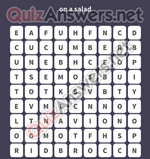 TOMATO CHICKEN LETTUCE DRESSING CROUTONS CUCUMBER