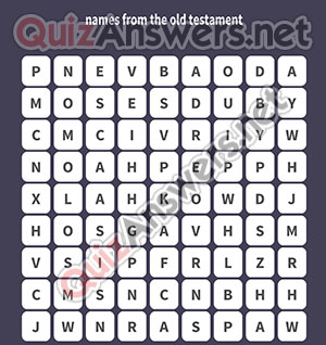 EVE NOAH ISAAC MOSES ABRAHAM SOLOMON