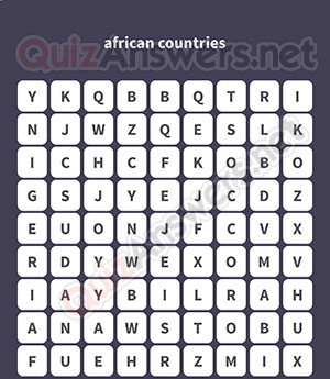 LIBYA SUDAN KENYA NIGERIA MOROCCO BOTSWANA