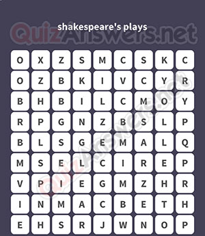 MACBETH OTHELLO KINGLEAR PERICLES CYMBELINE