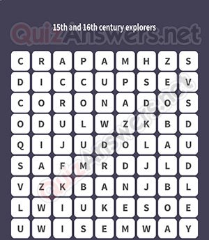 DIAZ DRAKE DUDLEY BALBOA MENDOZA CORONADO VESPUCCI COLUMBUS