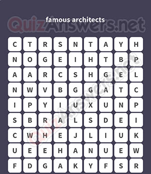 PEI WREN SINAN GEHRY GAUDI WRIGHT SULLIVAN CORBUSIER