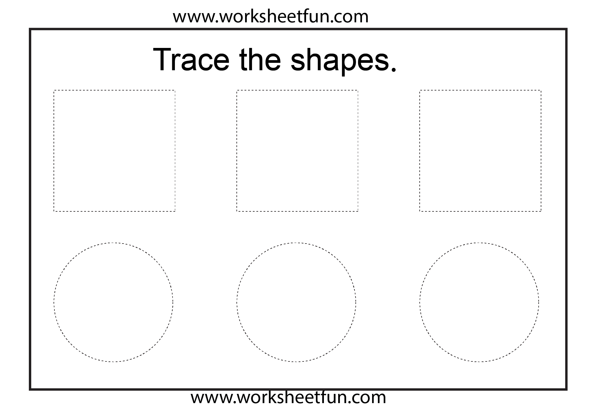 Shape tracing