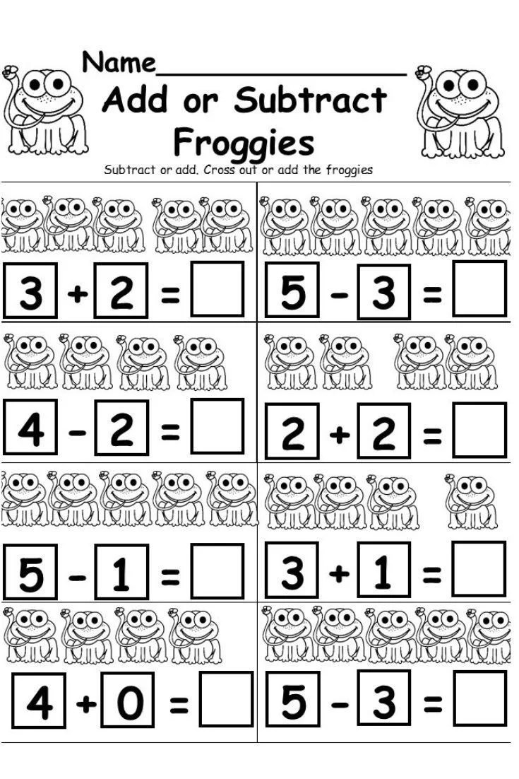 how to teach addition to kindergarten worksheets worksheet hero